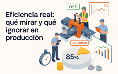 Eficiencia real: qué mirar y qué ignorar en producción